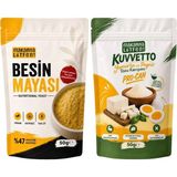 Makarna Lütfen Avantajlı Besin Mayası ve Yumurta Peynir Tozu Karışımı (100 Gram) - 2 Adet