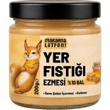 Makarna Lütfen Ballı Yer Fıstığı Ezmesi 200 G (%10 Bal)