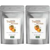 makarna lütfen! Trabzon Hurması Kuru Meyve Cipsi Dondurularak Kurutulmuş Freeze Dried Meyve Kıtırı (30 g) 2li paket
