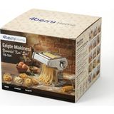 Makarna Makinesi - Erişte ve Hamur Açma Makinesi - Çift Kesici Başlıklı - 9 Kademe Ayarlı