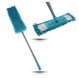 Makarna Şönil Islak Kuru Nemli Palet Tablet Mop Yedek Seti Takımı - 80 Cm. - Mop + Mop Tutucu + Sap