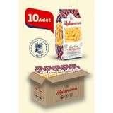 Makaroma Tortiglioni Kalın Kesme Makarna 500G / 10 Adet