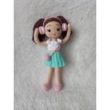 Makaron Bebek Amigurumi Organik Oyuncak