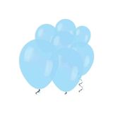 Makaron Mavi 10 Lu Latex Balon Küçük Boy Çok Renkli