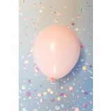 Makaron Pembe Balon 10 Adet - 12 inc 30 cm Parti Balonu