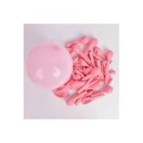 Makaron Pembe Pastel Balon 10'Lu