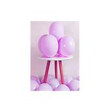 Makaron Pembe Renk Balon 25 Adet