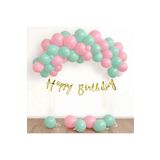 Makaron Renk Doğum Günü Parti Balon Seti, Çok Renkli 87768678687678