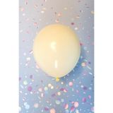 Makaron Sarı Balon 10 Adet - 12 inc 30 cm Parti Balonu