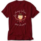 Makas Eller Kırmızı Tişört - 5XL