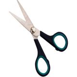 Makas Kumaş Kesiminde ve Kağıt Kesiminde Kullanılır Yüksek Kalite Paslanmaz Yeşil Makas 18CM