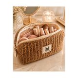 MAKE BAG KAHVERENGİ TEDDY MAKYAJ ÇANTASI