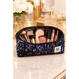 MAKE BAG YENİ BÜYÜTÜLMÜŞ GECE KRİSTALİ PULLU MAKYAJ ÇANTASI