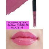 Make Up Likit Işıldayan Dolgunlaştırıcı Parlak Lip Gloss Pembe Ruj