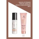 Make Up Primer Makyaj Bazı ve No: 02 Medium Tint Renkli Nemlendirici Seti