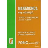 Makedonca / Türkçe-Türkçe/Makedonca Cep Sözlüğü Fono Yayınları