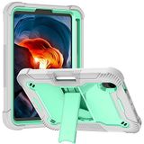 MAKEIT CASE iPad Mini 6 Kılıf, iPad Mini 6. Nesil 2021 Kalemlik ve Standlı Kılıf, iPad Mini 6. Nesil 8.3 inç 2021 için Sağlam Darbeye Dayanıklı Tam Koruyucu Kapak Çıktı