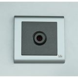 Makel Cellia Füme Kapak Mat Krom Çerçeve Tv Priz