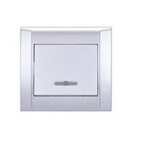 Makel Defne 1010243065021 Gümüş Işıklı Anahtar