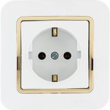 Makel Lillium Topraklı Beyaz Gold Priz