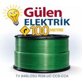 Makel Veel Tv Anten Kablosu 50 Metre Rg-U4 Hd4 K Cca - 25 METRE