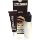 Makeover Kahve Kaş-Kirpik Boyası 15 ml 8680097218384 - Siyah