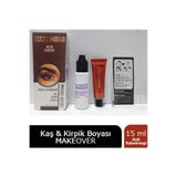Makeover New Well Kaş Kirpik Boyası Açık Kahve 15 ml