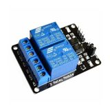 Makermarketim-12V 2 Kanal Röle Kartı (Geliştirme Kartlarıyla Uyumlu)