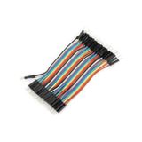 Makermarketim-40 Adet Erkek-Erkek Jumper Kablo 10Cm