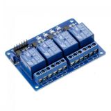 Makermarketim-5V 4 Kanal Röle Kartı (Geliştirme Kartlarıyla Uyumlu)