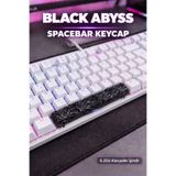 Makerpax Black Abyss 6.25U Spacebar Keycap - Cherry MX Uyumlu Mekanik Klavye Boşluk Tuşu