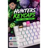 Makerpax Hunters Anime Temalı Renkli Keycaps 3'lü Set - Cherry MX Uyumlu Mekanik Klavye Tuş Takımı