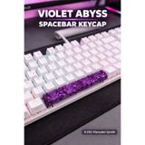 Makerpax Mor Violet Abyss Spacebar Keycaps 6.25U - Cherry MX Uyumlu Mekanik Klavye Boşluk Tuşu