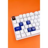 Makerpax Valorant Iso Keycaps, Q-E-X-C Mekanik Klavye Tuşu - Cherry Mx
