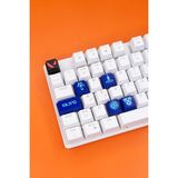 Makerpax Valorant Kay/o Keycaps, Q-E-X-C Mekanik Klavye Tuşu - Cherry Mx