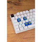 Makerpax Valorant Neon Keycaps, Q-E-X-C Mekanik Klavye Tuşu - Cherry Mx
