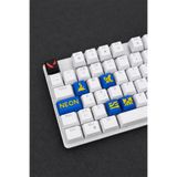 Makerpax Valorant Neon Keycaps Q-e-x-c Mekanik Klavye Tuşu