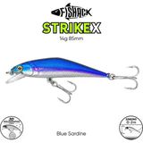 Maket Balık - Fishack Strikex - Sinking - 3D Hologram Paint - 14G 85MM - Renk Blue Sardine