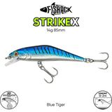 Maket Balık - Fishack Strikex - Sinking - 3D Hologram Paint - 14G 85MM - Renk Blue Tiger