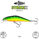 Maket Balık - Fishack Strikex - Sinking - 3D Hologram Paint - 7,8g 62MM - Renk Tiger