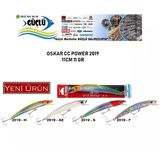 Maket Balık Oskar Cc Power Glow 2019 Seri 11 Cm 11 Gr Renk:2019s