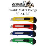 Maket Bicagi Plastik Buyuk Boy 30 Adet 18 Mm Plastik Falcata Bicagi Buyuk Boy