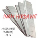 Maket Bıçak Yedek Uç 10 Adet
