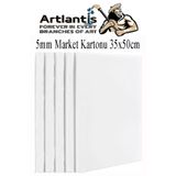 Maket Kartonu Beyaz Fotoblok 5 Mm 35X50 Cm 5 Adet Hobi Sanat Okul Köpüklü Straforlu Maket Kartonu Vitrin