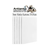 Maket Kartonu Beyaz Fotoblok 5 Mm 35X50 Cm 5 Adet Hobi Sanat Okul Kopuklu Straforlu Maket Kartonu
