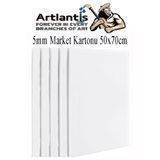 Maket Kartonu Beyaz Fotoblok 5 Mm 50X70 Cm 5 Adet Hobi Sanat Okul Köpüklü Straforlu Maket Kartonu Vitrin
