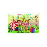 Maketçiniz Aile 24 Parça Ahşap Puzzle