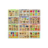 MAKETÇİNİZ Maketçiniz 12 Ader Ahşap Bultak Tam Set 20*30cm
