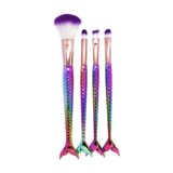 Makeup Brush Beauty 4'lü Balık Makyaj Fırça Seti