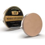 Makeuptime Porselen Fondöten Kapatıcı - Doğal Görünüm, Suya Dayanıklı, SPF30, Yüksek Kapatıcılık, Cilt Tonu Dengeleme, No:210